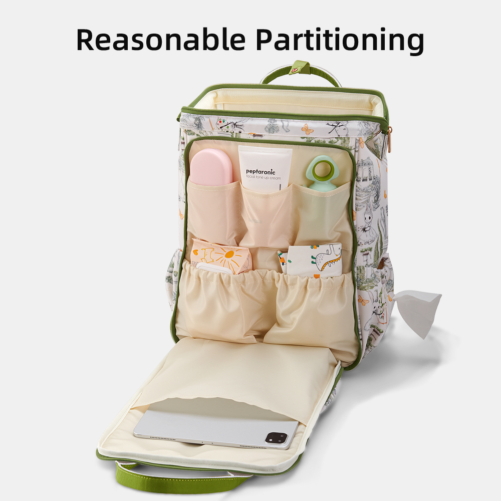 Mochila para pañales de gran c - Backpack Diaper Bag reseña y precio
